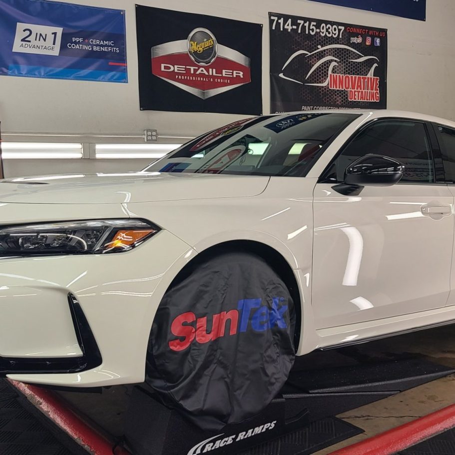 New Vehicle Prep, 5yr Ceramic Coating, SunTek Paint Protection Film
